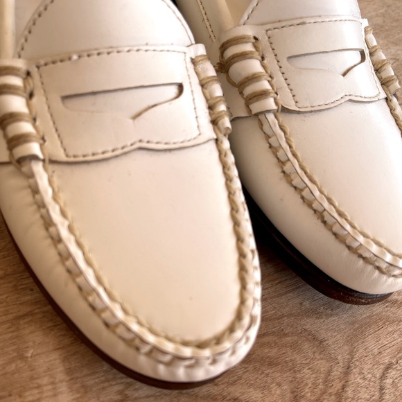 RALPH LAUREN Leather Loafer Bench Made Maine USA!! - Picture 4 of 14